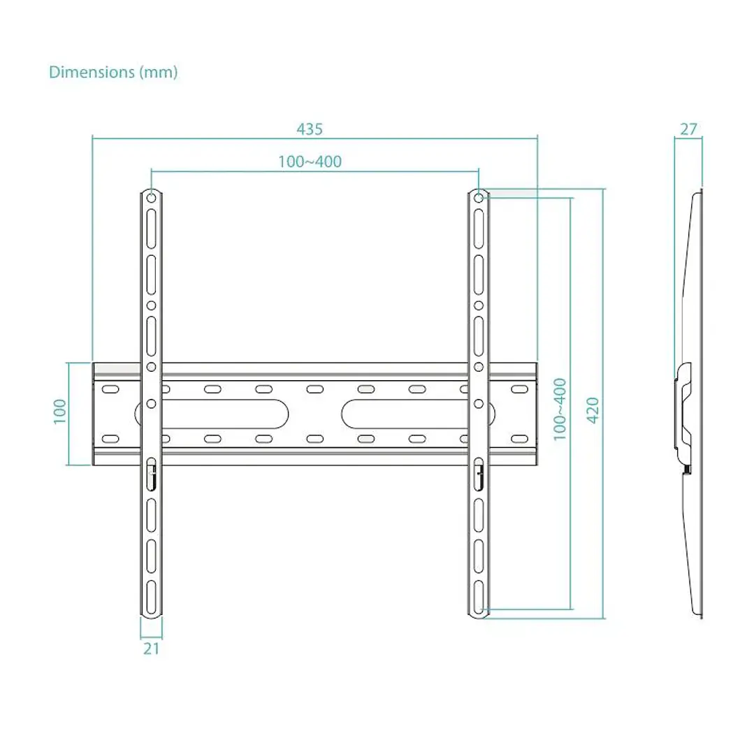Tooq LP1027F-B Soporte Fijo 32