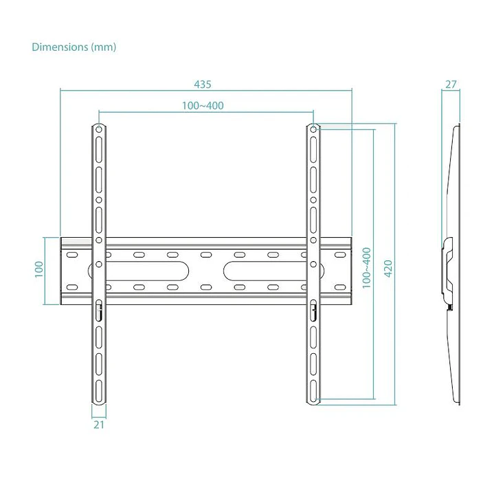 Tooq LP1027F-B Soporte Fijo 32