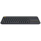Logitech Teclado K400 920-007137 Plus Touch Negro - Miniatura 1