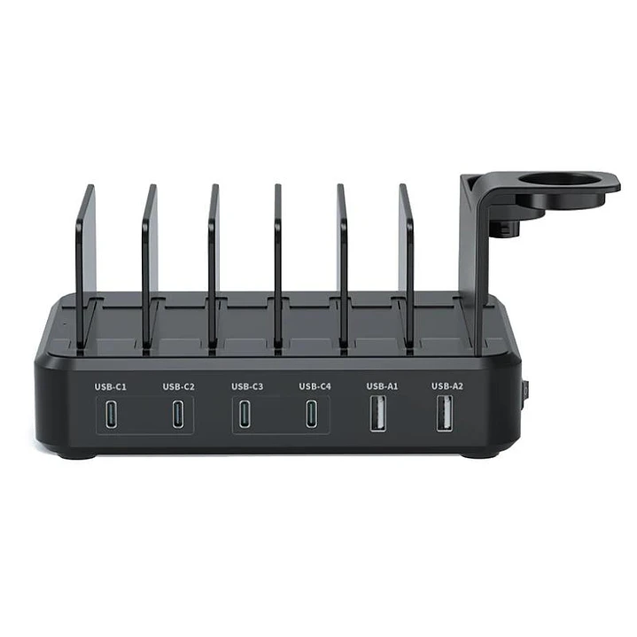 EWENT estación de carga 6 USB 130w Reloj-Auric 3