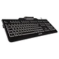 Cherry Teclado+lector chip integrado (DNIe) Negro - Thumbnail 3