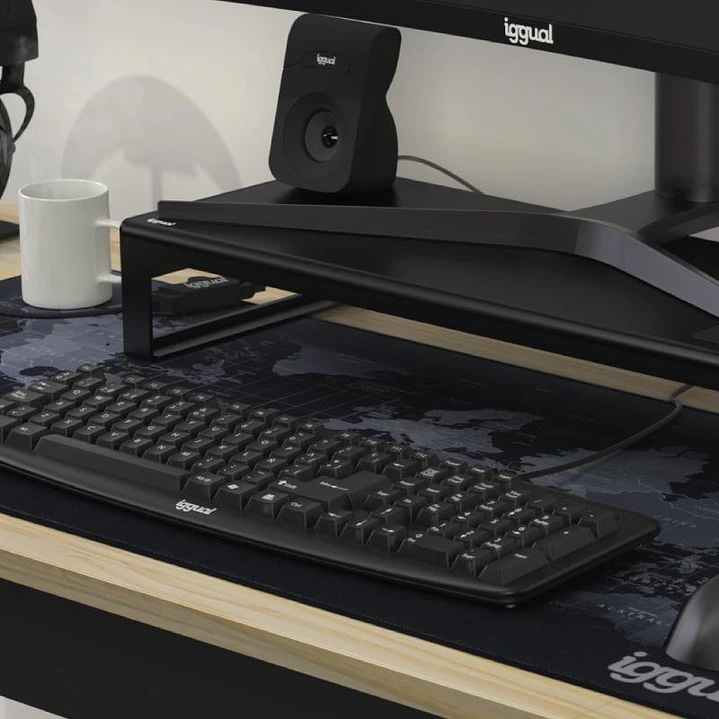 iggual Teclado USB estándar CK-BASIC-105T negro 2