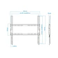 Tooq Soporte pared LP1070F-B pantallas 32