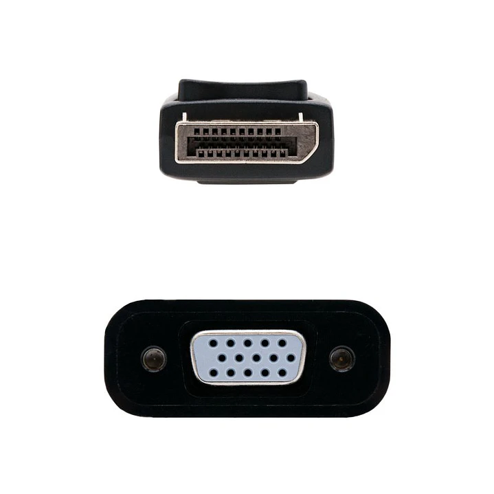 Nanocable Conversor DP a SVGA DP/M-SVGA/H 15 cm 2