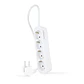 Nanocable Regleta de Enchufes 4 Tomas 1.4 m Blanco - vignette 1