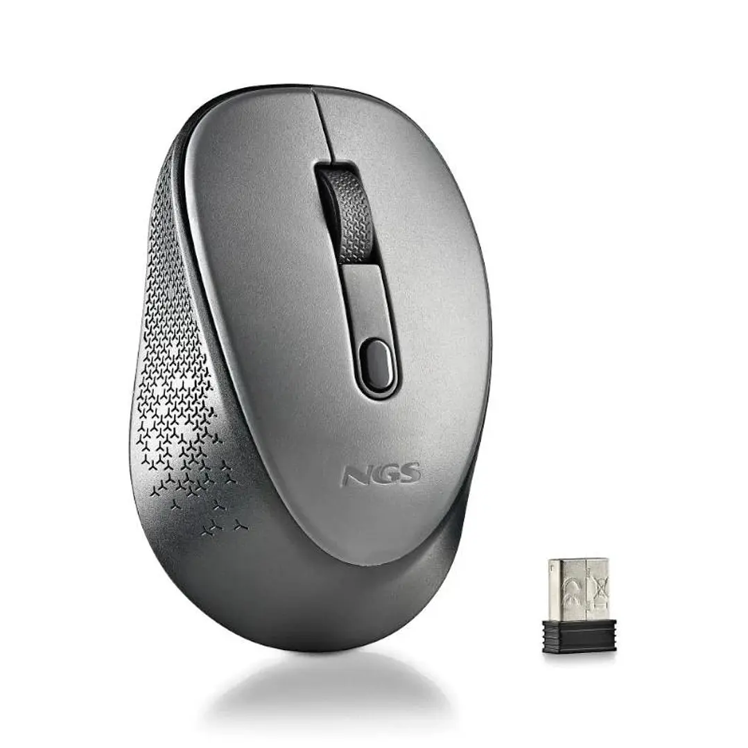 NGS RATON INALAMBRICO 800/1600DPI Gris 1