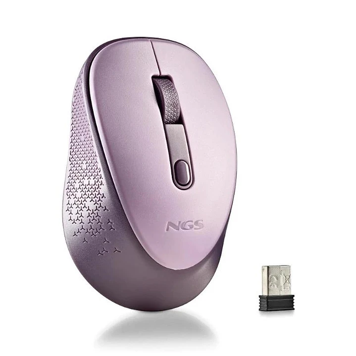NGS RATON INALAMBRICO 800/1600DPI Lila 1