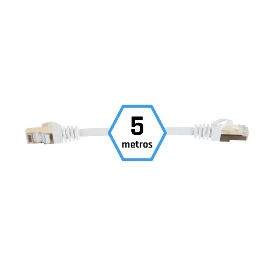 iggual Latiguillo CAT7 SFTP LSZH 5 metros blanco 1