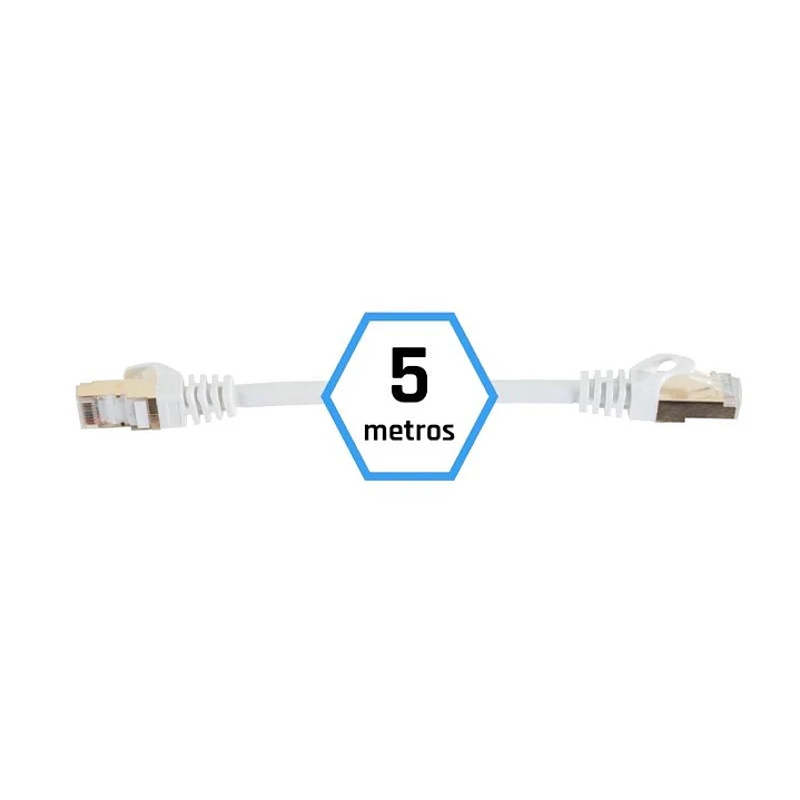 iggual Latiguillo CAT7 SFTP LSZH 5 metros blanco 1