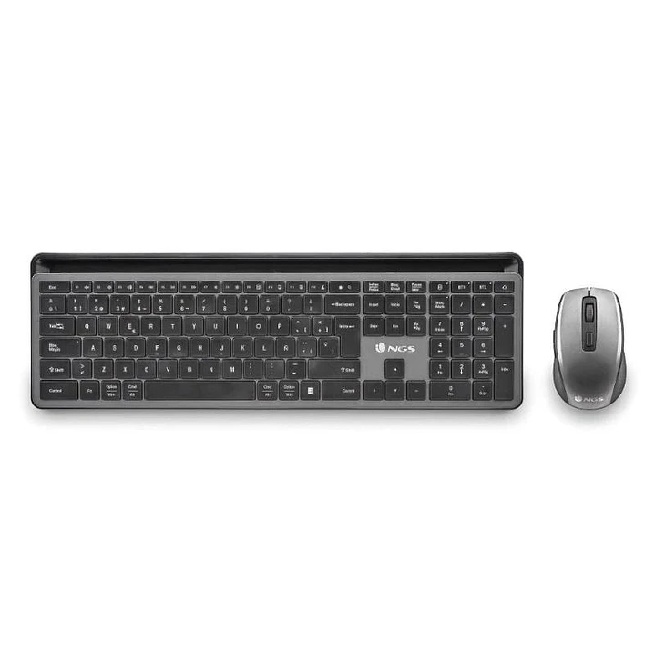 NGS Kit teclado+raton Eclipse Multi, Recargable 2