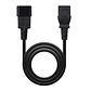 Nanocable Cable Alimentacion CPU, C13/H-C14/M, 3.M - Thumbnail 1