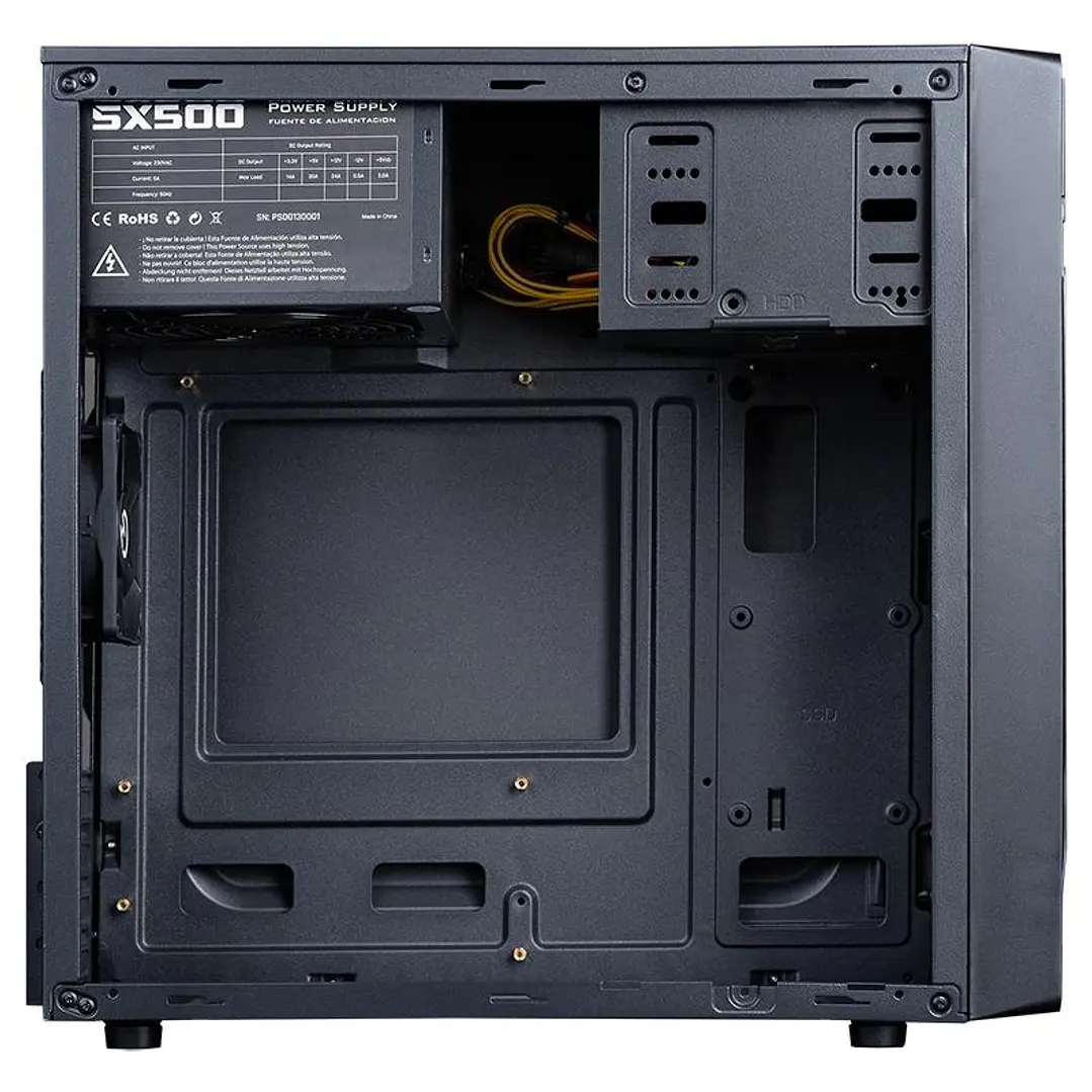 Hiditec Caja Micro Atx Q5 PRO USB 3.1 TYPE-C + PSU 3