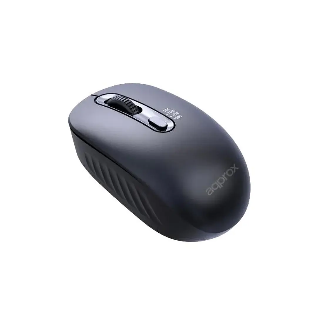 APPROX Ratón inalámbrico APPXM200 2.4GHZ Negro 1