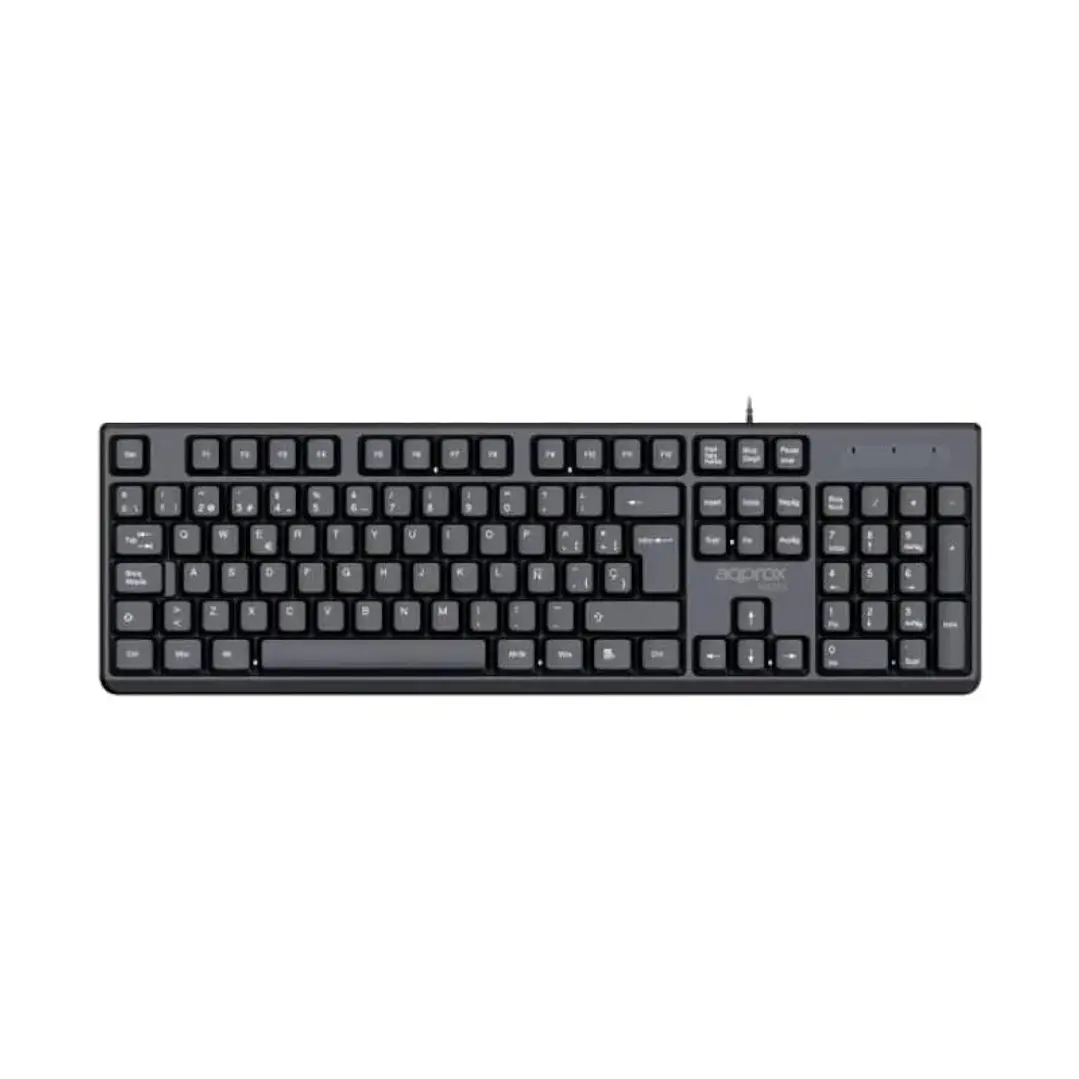 APPROX Teclado X205 USB 2.0 Negro 3
