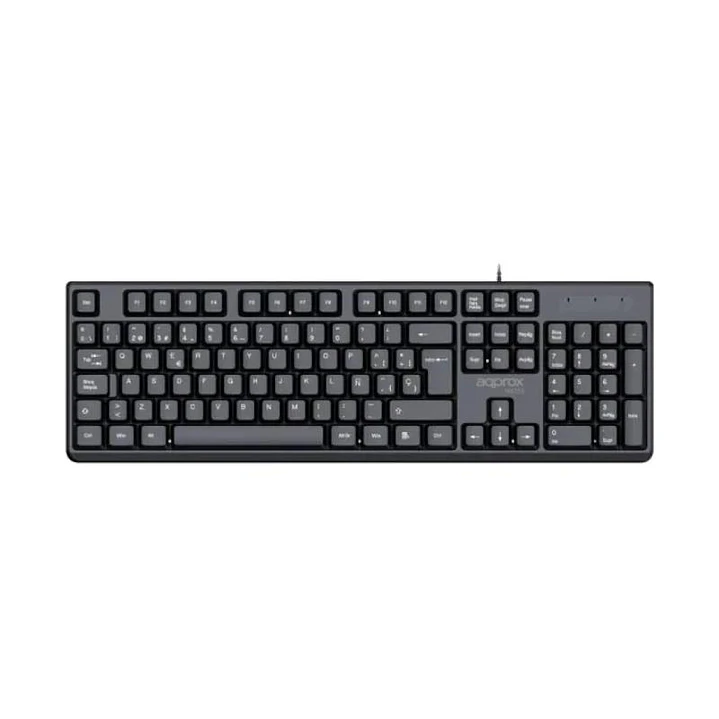 APPROX Teclado X205 USB 2.0 Negro 3