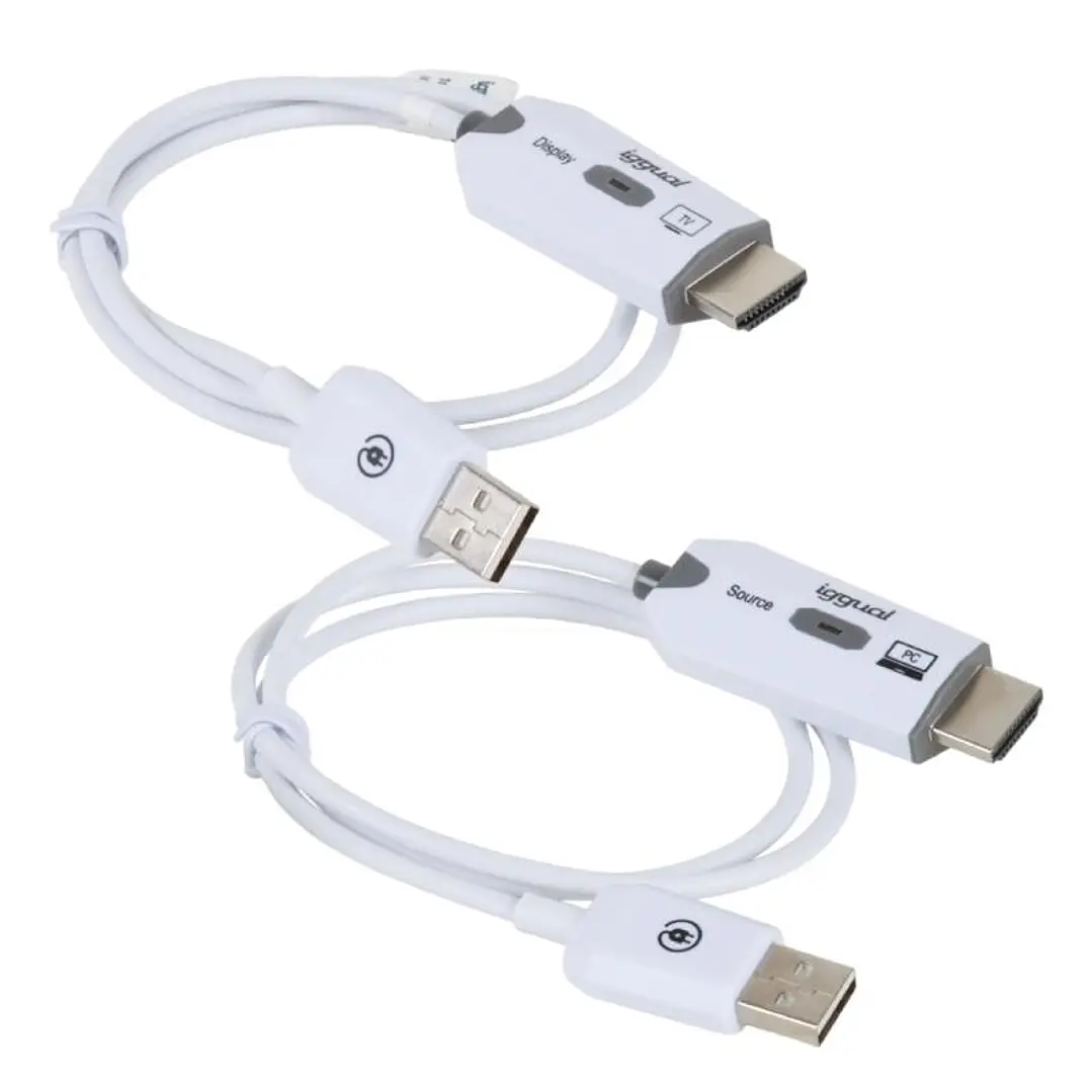 iggual Transmisor y receptor HDMI FHD inalámbrico 1