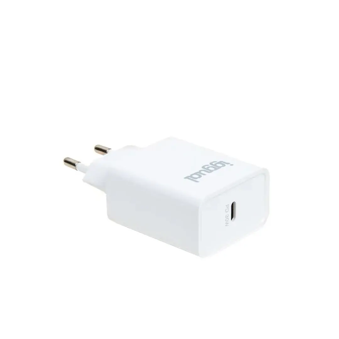iggual Cargador rápido de pared USB PD tipo C 30W 1