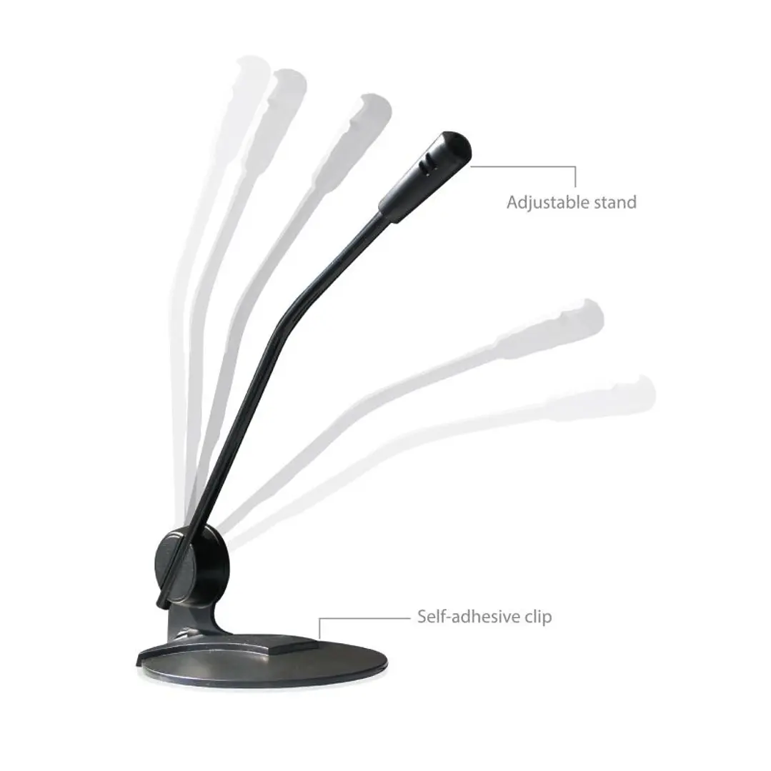 Ewent EW3550 Micrófono Multimedia Negro 2