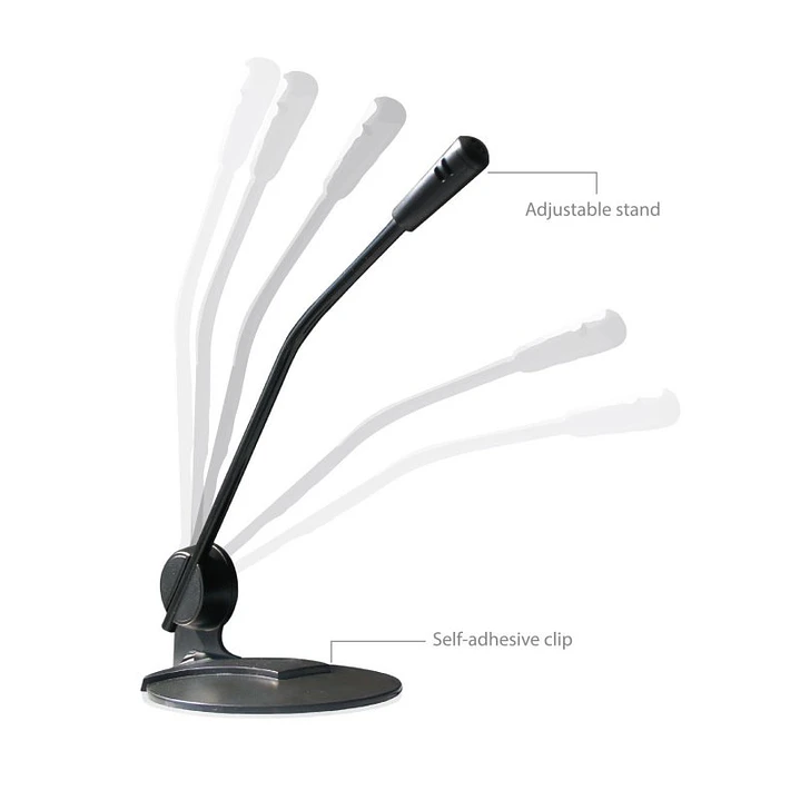 Ewent EW3550 Micrófono Multimedia Negro 2