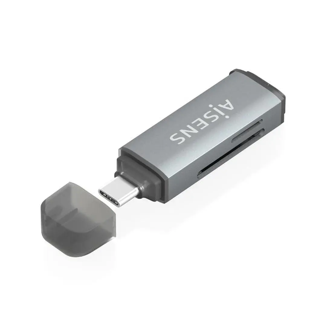 Aisens Lector Tarjetas SD MSD MMC RS-MMC MMCM USBC 1