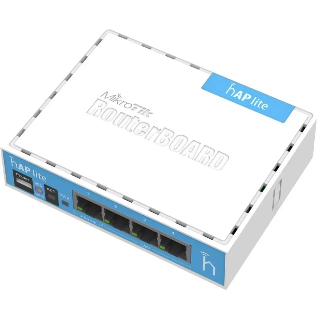 MikroTik RB941-2nD hAP Lite 4x10/100 2.4GHz L4 1