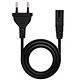 Nanocable Cable Alim. forma 8 CEE7/16/M-C7/H, 1.5m - vignette 2