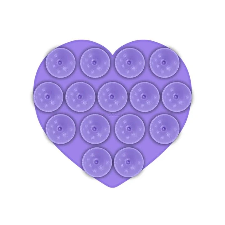 Celly Ventosa corazón Morado 1
