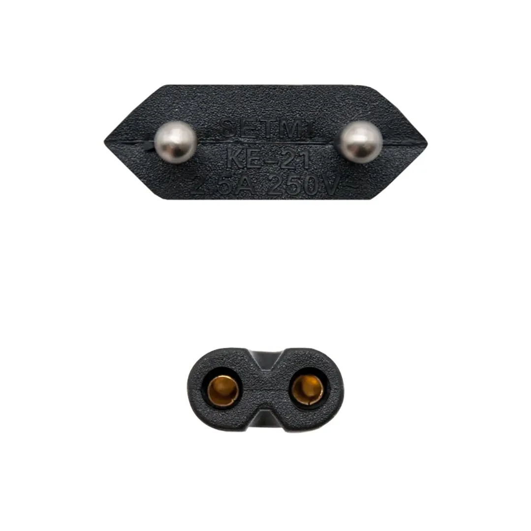 Nanocable Cable Alim. forma 8 CEE7/16/M-C7/H, 1.5m 3