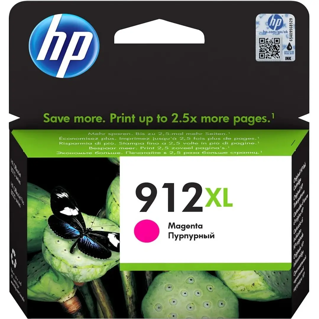 HP Cartucho 912XL Magenta 1