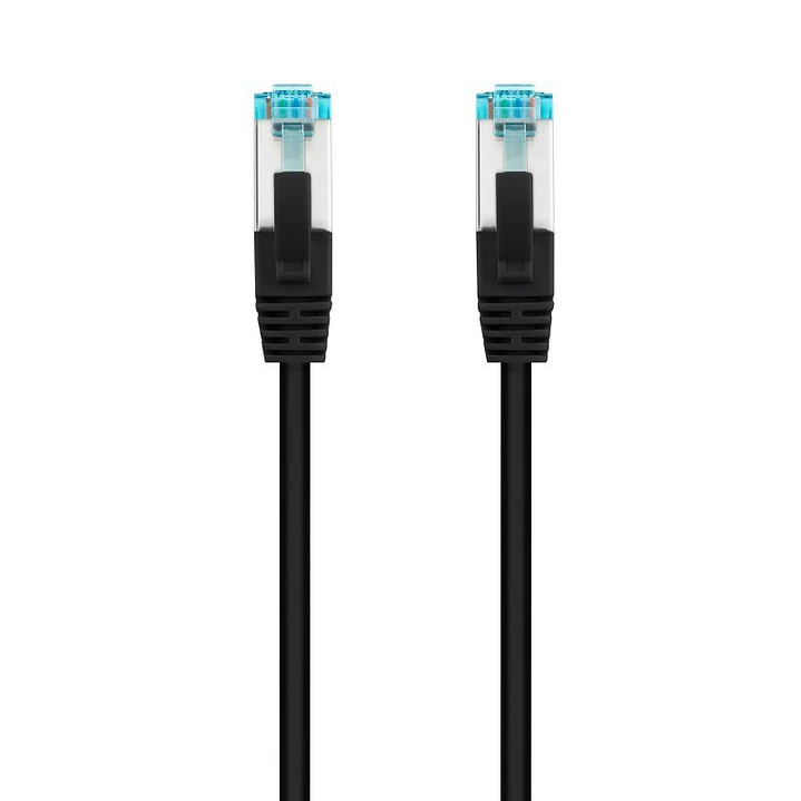 Nanocable Latiguillo Cat. 7 LSZH/SFTP 1M Negro 2