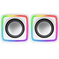 MARS GAMING Altavoces MSCUBE Premium 8W White - Thumbnail 1