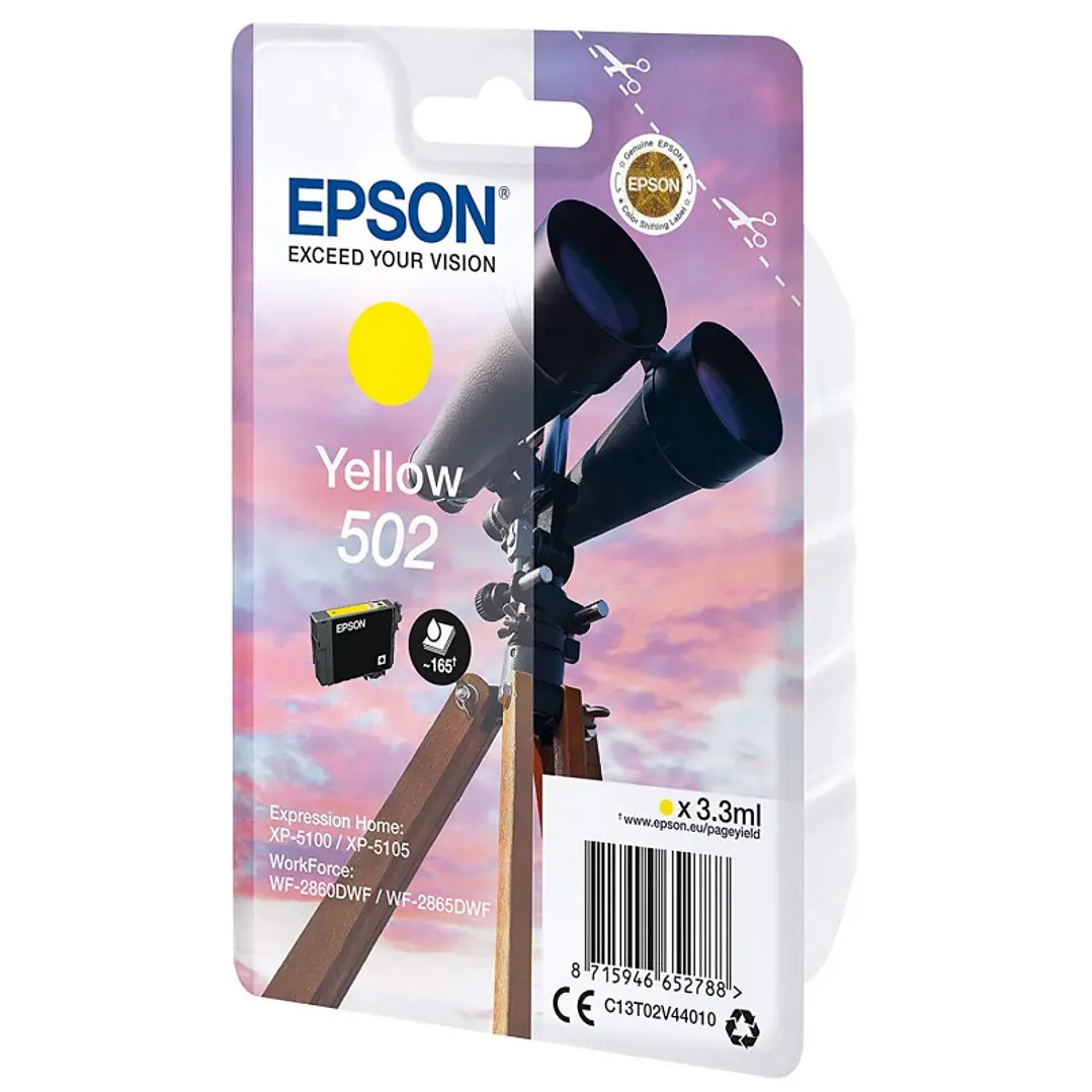 Epson Cartucho 502 Amarillo 2