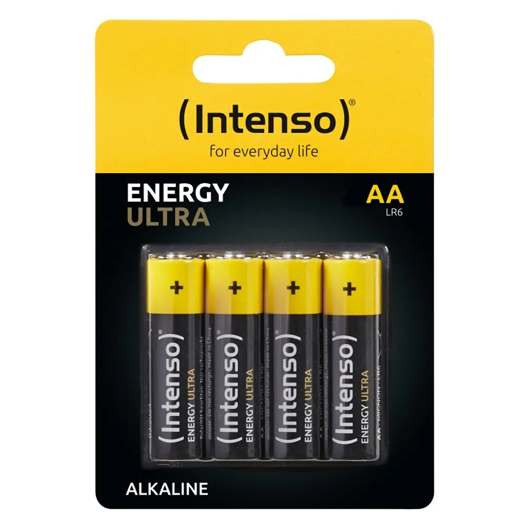 Intenso Pila Alcalina energy ultra AALR06 Pack-4 1