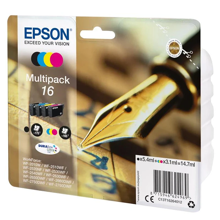 Epson Cartucho Multipack T16 2