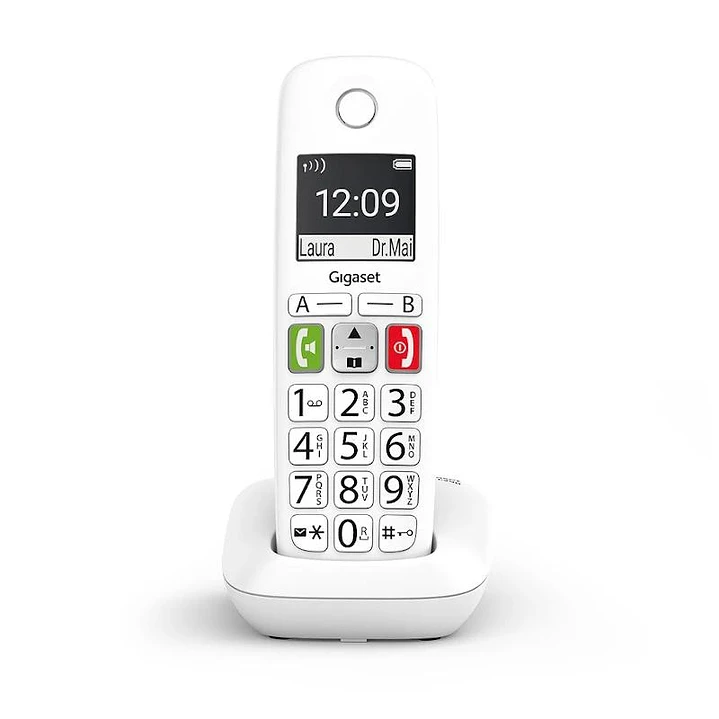Gigaset E290 Inalámbrico DECT Blanco 1
