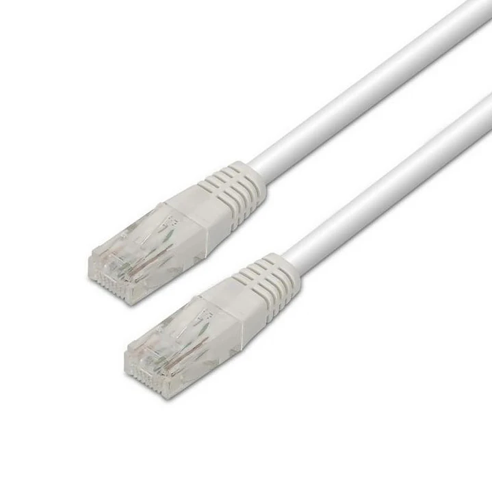 Aisens Latiguillo RJ45 CAT.6 UTP AWG24 blanco 0.5m 1