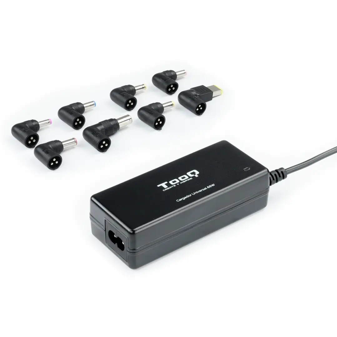 Tooq Cargador portátil 65W 8 Conectores 1