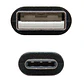 Nanocable Cable USB 2.0 3A Tipo USB-C/M-A/M 2 M - Miniatura 3