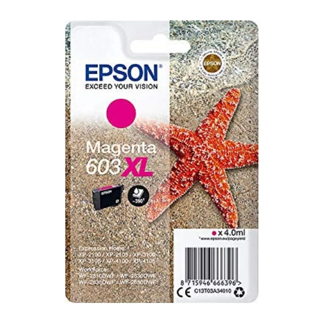 Epson Cartucho 603XL Magenta 1