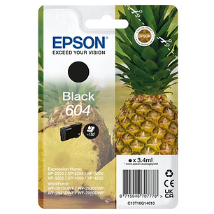 Epson Cartucho 604 Negro