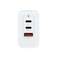 Coolbox Cargador Pared GAN 65W USB-C/USB-C/USB-A - thumbnail 2