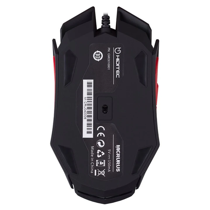 Hiditec Ratón Gaming Micrurus 8100DPI 3