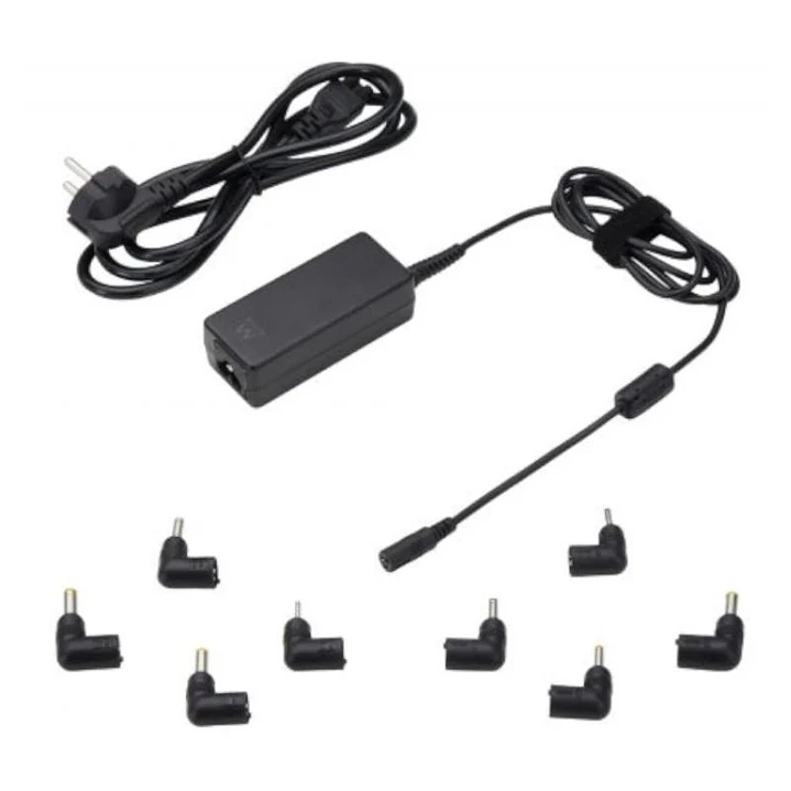 EWENT Cargador Autom Univer. Notebook 45W 8 Puntas 1