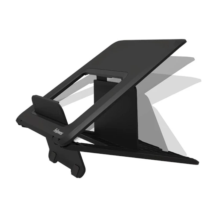 Fellowes Soporte elevador portátil Breyta Negro 4