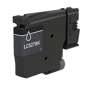 Brother LC527 Negro Cartucho de Tinta Pigmentada Generico - Reemplaza LC527BK