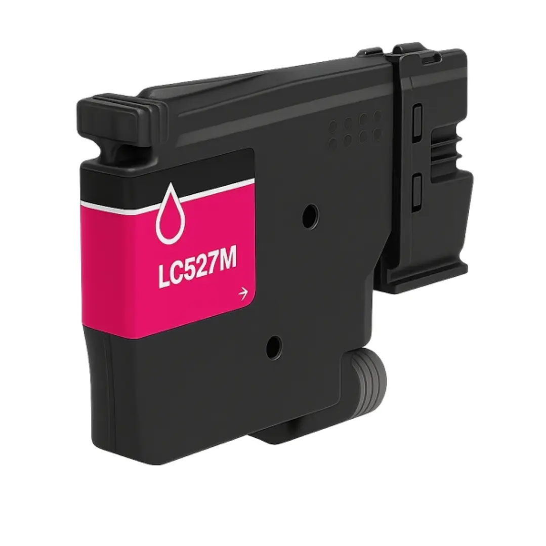 Brother LC527 Magenta Cartucho de Tinta Pigmentada Generico - Reemplaza LC527M 1