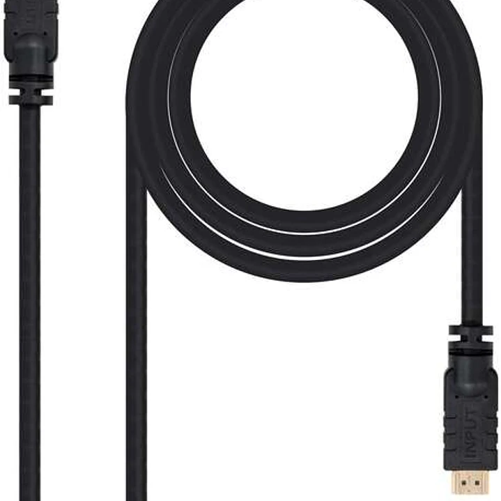 Nanocable Cable HDMI v1.4 con Repetidor Macho a HDMI v1.4 Macho 20m - Alta Velocidad - Color Negro 1