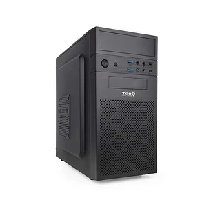 Tooq Caja Minitorre Micro-ATX/Mini-ITX - Tamaño Disco Soportado 3.5