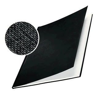 Leitz Pack de 10 Tapas Rigidas Impressbind 21mm - Capacidad de 176-210 Hojas A4 - Encuadernacion de Alta Calidad - Exterior Superficie de Lino Lacada 