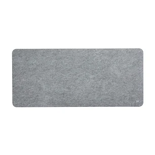 Ewent Alfombrilla de Raton Extragrande para Oficina y Juegos - Extragrande - Superficie de Fieltro - Base de Goma Antideslizante - 900x400x3mm - Color